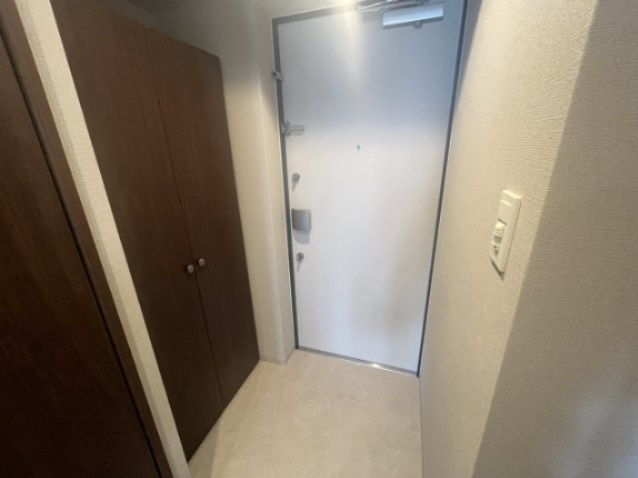 シンプルで使いやすい玄関です