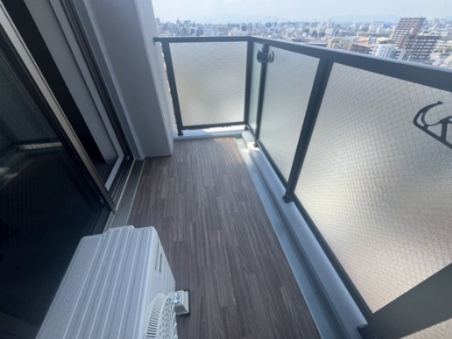 陽当たり良好なバルコニーです