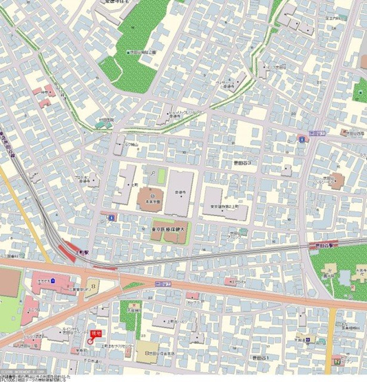 【地図】 | スカイコート世田谷第４