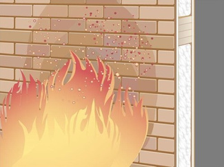 【構造・工法・仕様】 | タマタウン千丁支所横 | 外壁には、火に強い不燃材料に認定された外壁材を標準仕様として採用。万一、隣の家で火災が発生した際でも、もらい火や火の粉の影響を受けにくく、ご家族と住まいをしっかりと守ります。