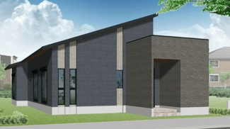 【外観パース】 | タマタウン千丁支所横