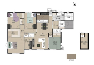 【間取り】 | タマタウン千丁支所横
