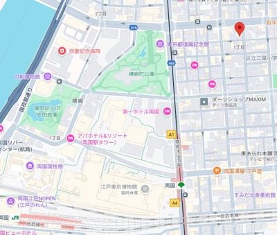 【地図】 | HOTEL RYOGOKU