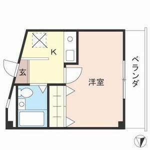 １８．０１平米の１Ｋ