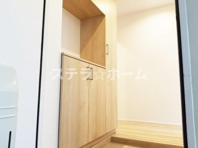 リバーサイドともぶち第一住宅23号棟の玄関|毎日通る玄関はこちらです