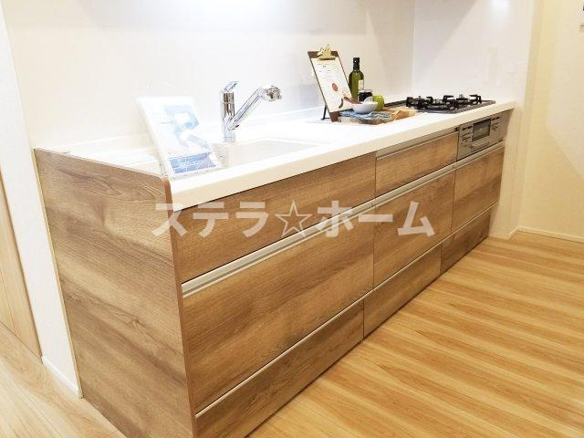 リバーサイドともぶち第一住宅23号棟のキッチン|キッチンです
