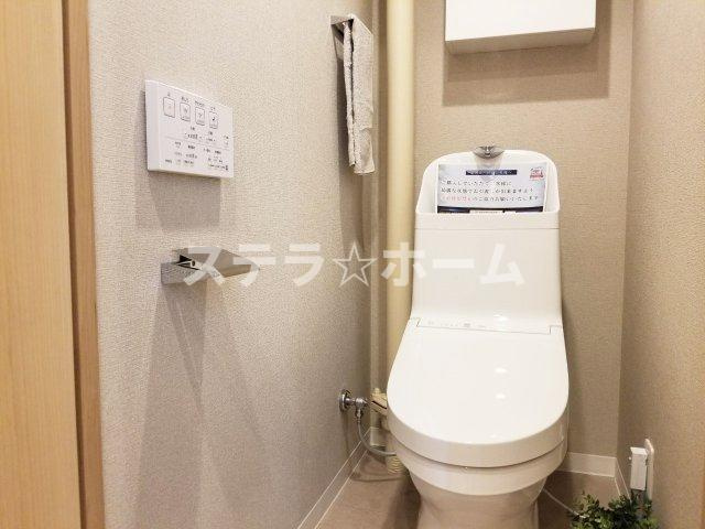 リバーサイドともぶち第一住宅23号棟のトイレ|トイレもきれいです
