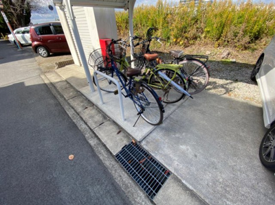 【その他共用部分】 | グリーンハイツ | 駐輪場です