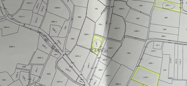 本庄市児玉町　売農地の地図