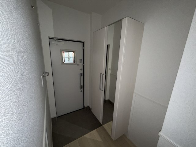 マシオンレーヴ豊南の玄関