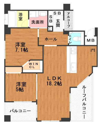 【間取り】 | ファスタージュ相楽園