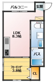 FINO呉中央の間取り