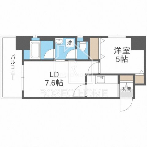 アモーレ本町 WESTの間取り