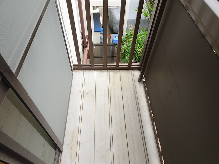 コーポワタナベのバルコニー