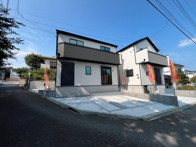 祝　成約済み　八王子市　富士見町　新築戸建て　４期の外観|～仲介手数料無料☆八王子ひなた不動産～　八王子市富士見町　新築戸建て