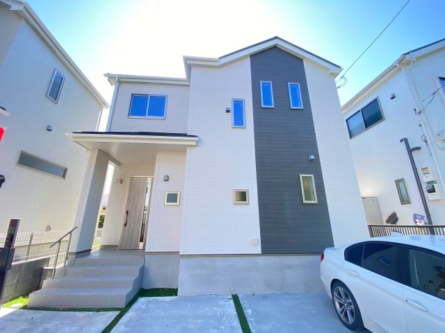 『八王子市新築戸建て』八王子市富士見町35-19【仲介手数料無料】の外観|～仲介手数料無料☆八王子ひなた不動産～　八王子市富士見町　新築戸建て