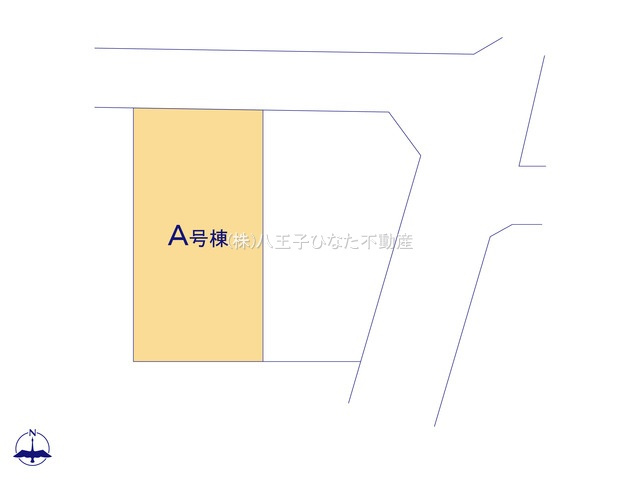 『八王子市新築戸建て』八王子市富士見町35-19【仲介手数料無料】の区画図|～仲介手数料無料☆八王子ひなた不動産～　八王子市富士見町　新築戸建て