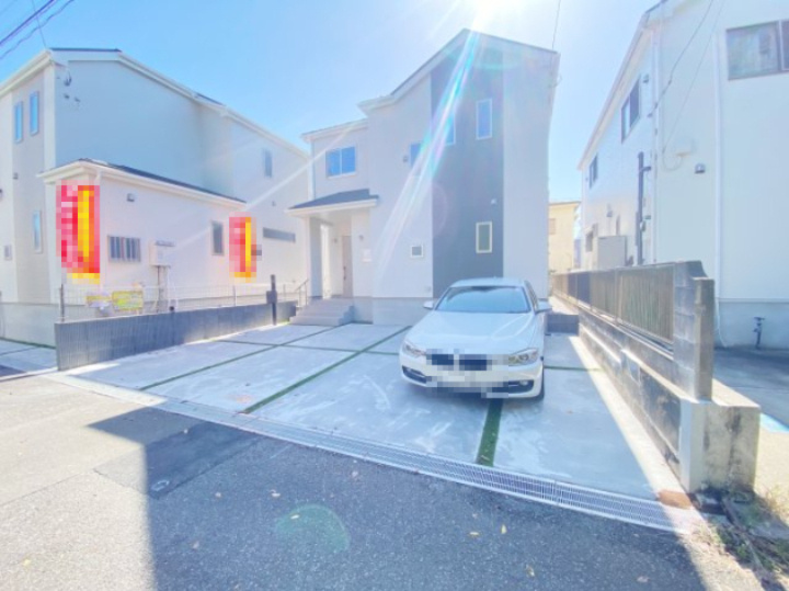 『八王子市新築戸建て』八王子市富士見町35-19【仲介手数料無料】の外観|～仲介手数料無料☆八王子ひなた不動産～　八王子市富士見町　新築戸建て