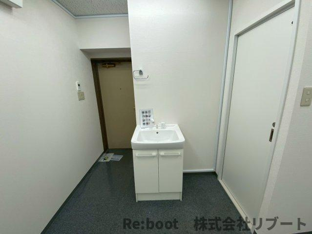ライオンズマンション北千住第7の玄関