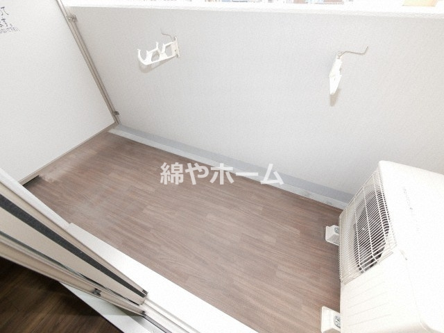 レオンコンフォート難波ミラージュのバルコニー|開放的で明るい空間を演出してくれるバルコニーです