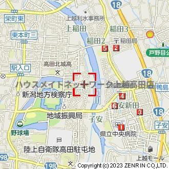 レジデンシィズ 東城 Westの地図|位置図