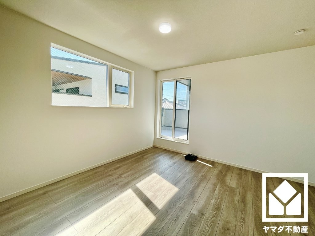 宇治市五ケ庄上村　5号地の寝室