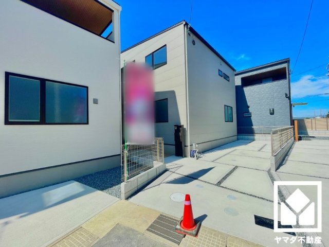 宇治市五ケ庄上村　5号地の駐車場