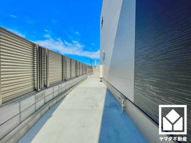 宇治市五ケ庄上村　5号地の外観