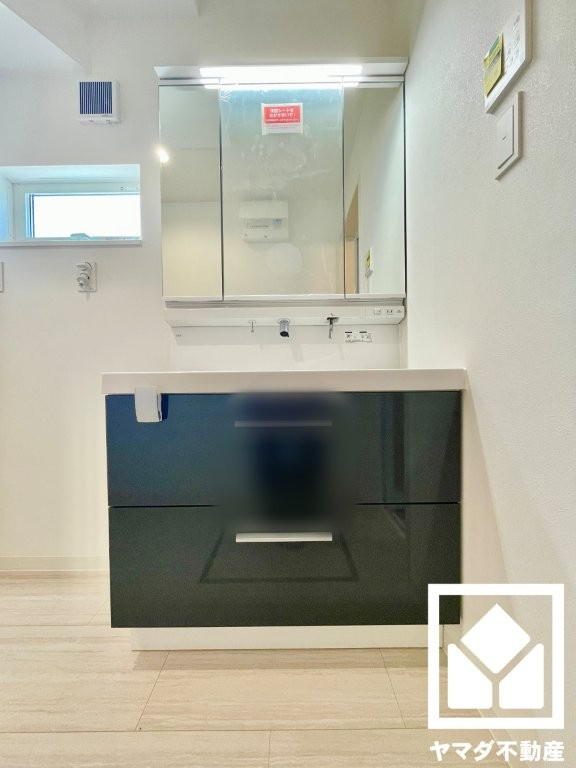 宇治市五ケ庄上村　5号地の独立洗面台