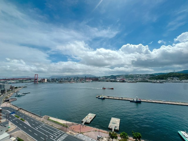 【展望】 | ベイサイドプラザ若松本館☆仲介手数料無料☆ | この眺めが欲しくて住む。そういう住まいの選び方もここでならあります。