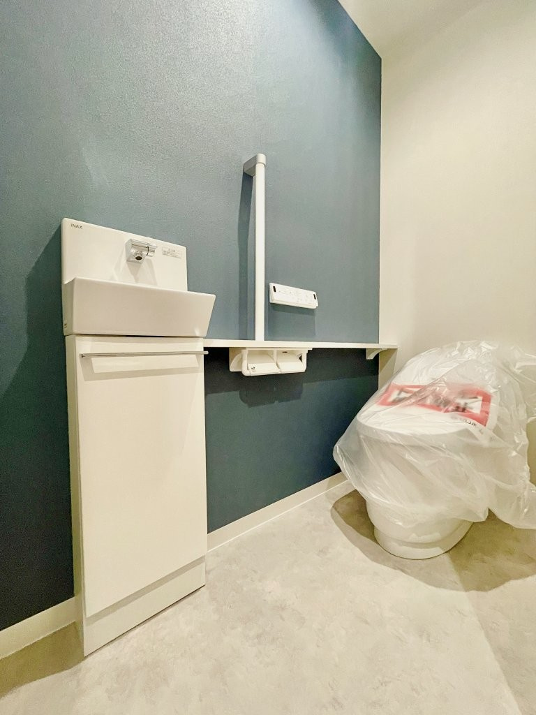 宇治市五ケ庄上村　6号地のトイレ