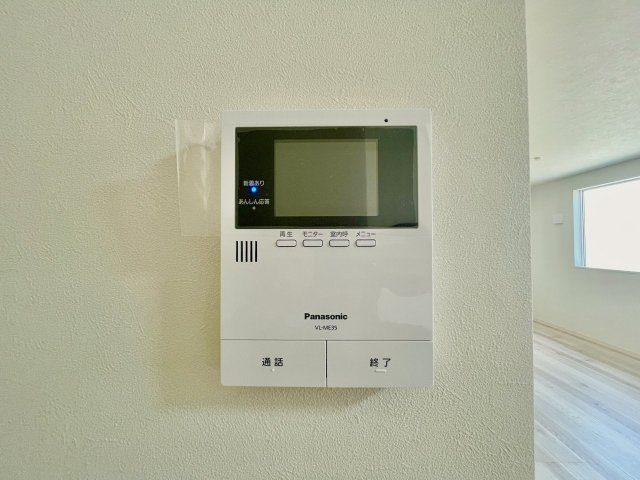 宇治市五ケ庄上村　6号地の防犯設備