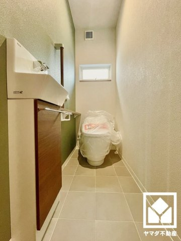 宇治市五ケ庄上村　7号地のトイレ