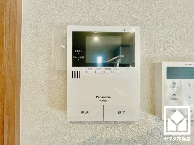 宇治市五ケ庄上村　7号地のセキュリティ