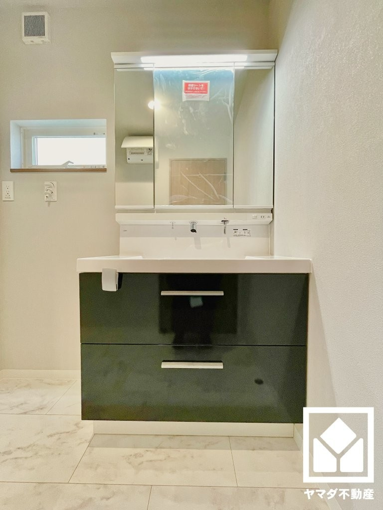 宇治市五ケ庄上村　7号地の独立洗面台