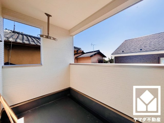 大津市坂本２丁目　第33　1号棟のバルコニー