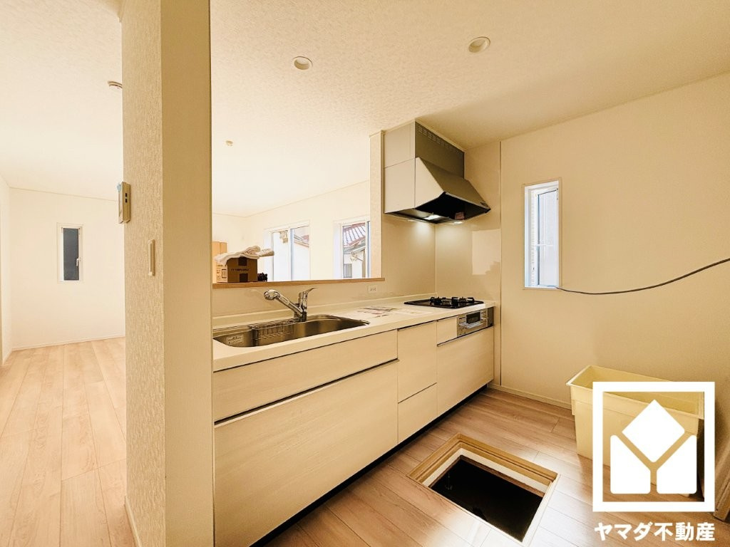 大津市坂本２丁目　第33　1号棟のキッチン