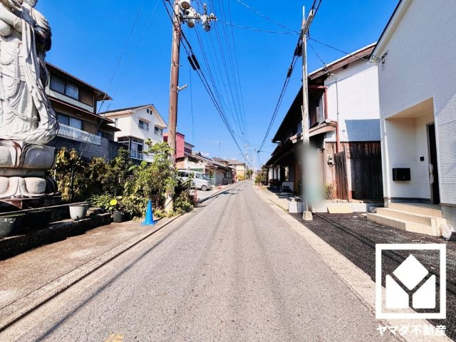 大津市坂本２丁目　第33　2号棟の前面道路含む現地写真|10月30日　現地写真更新