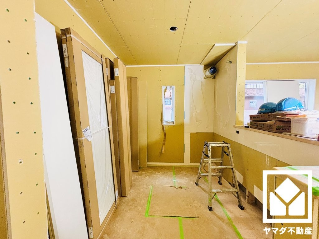 大津市坂本２丁目　第33　2号棟のキッチン|10月30日　現地写真更新