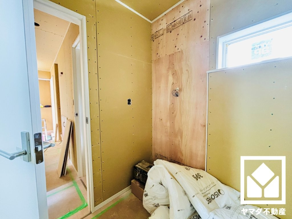 大津市坂本２丁目　第33　2号棟の洗面所|10月30日　現地写真更新