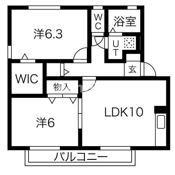 シンカンベムジューの間取り