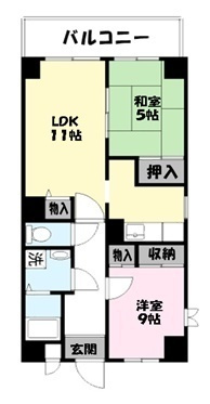 【間取り】 | フロレアールコトブキ米子