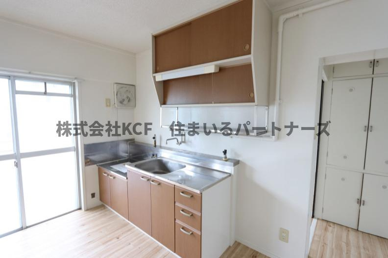 ビレッジハウス城島1号棟のキッチン|きれいなキッチンです