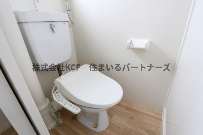 ビレッジハウス城島1号棟のトイレ|トイレです