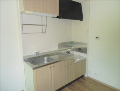 【キッチン】 | サンガーデン久留米B | お料理しやすいキッチンです