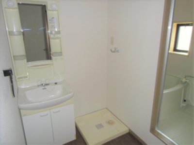 【独立洗面台】 | サンガーデン久留米B | 独立洗面化粧台が付いています