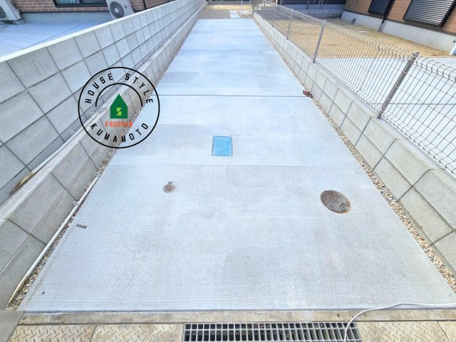 上益城郡益城町広崎第1-4棟（3号棟）の駐車場|駐車場になります。