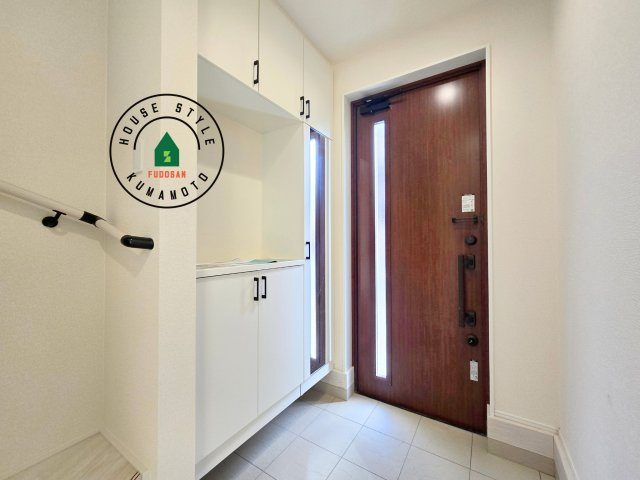 上益城郡益城町広崎第1-4棟（3号棟）の防犯設備|二重ロックでしっかり防犯対策ができます。