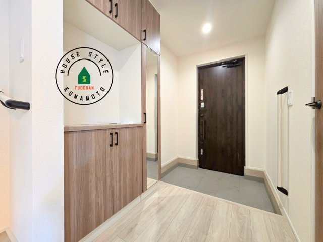 上益城郡益城町広崎第1-4棟（4号棟）の防犯設備|二重ロックでしっかり防犯対策ができます。