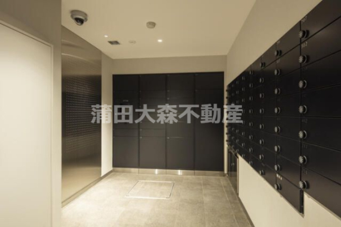 パークリュクス蒲田1丁目のエントランス